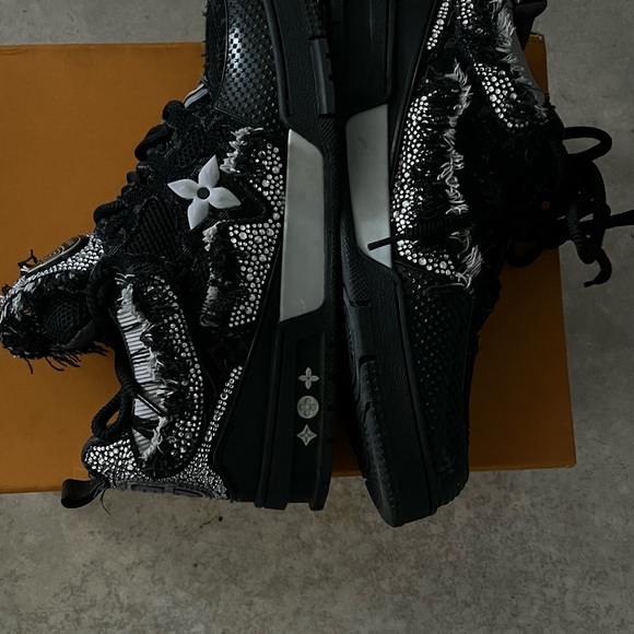 Louis vuttion sk8 shoes “black swavorski” - Picture 3 of 6